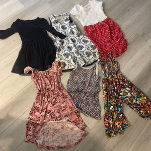 Lot of girls dresses and rompers